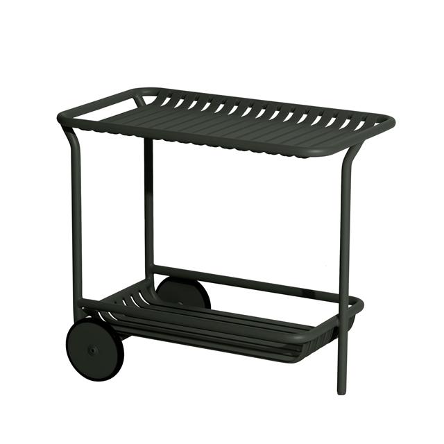 Petite Friture WEEK-END Rullevogn Glas Grøn