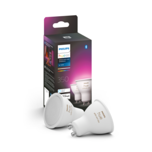 Philips Hue White Color Ambiance GU10 spotpære, 2-pak