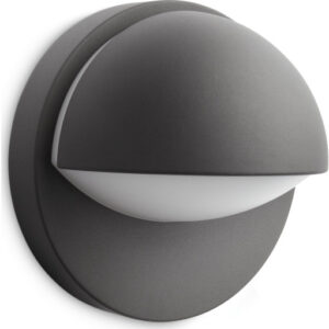 Philips myGarden June udendørs væglampe, antracit