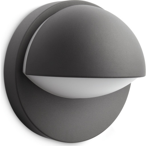 Philips myGarden June udendørs væglampe, antracit