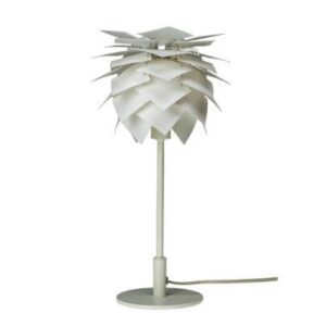 Pineapple høj bordlampe, hvid