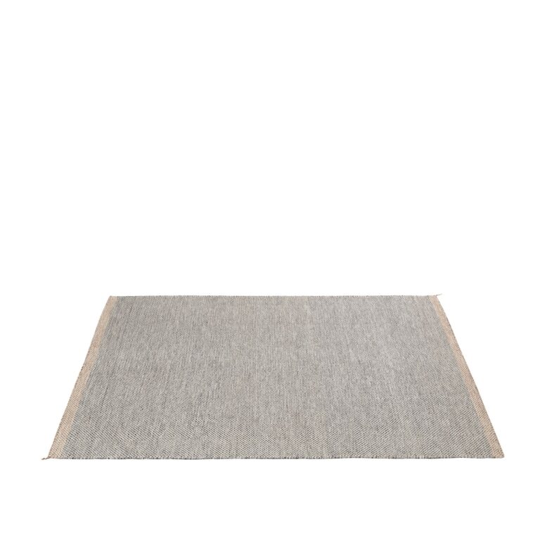 Ply Gulvtæppe 300 x 200 cm Sort/Hvid