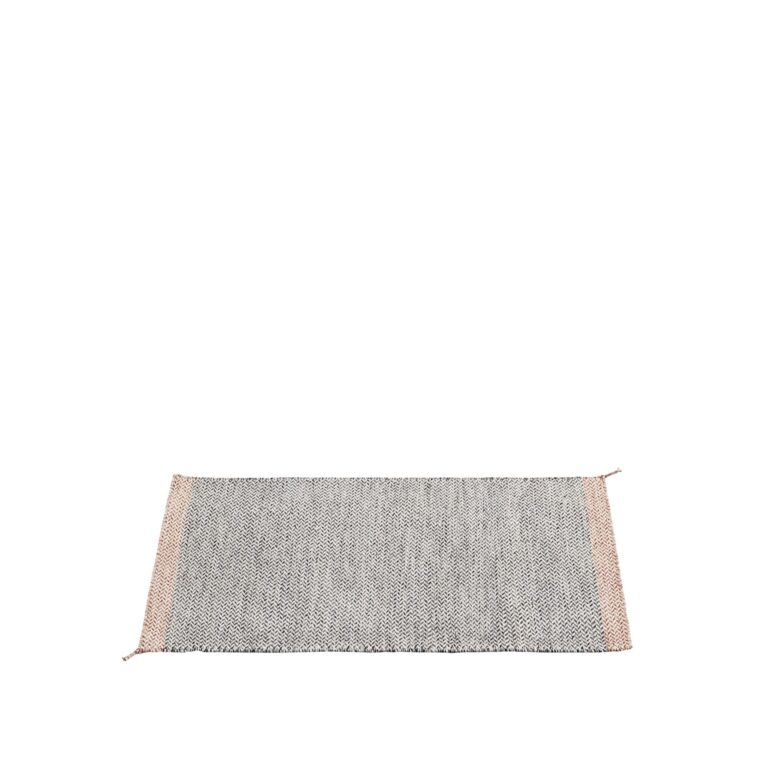 Ply Gulvtæppe Sort/Hvid 140 X 85 cm
