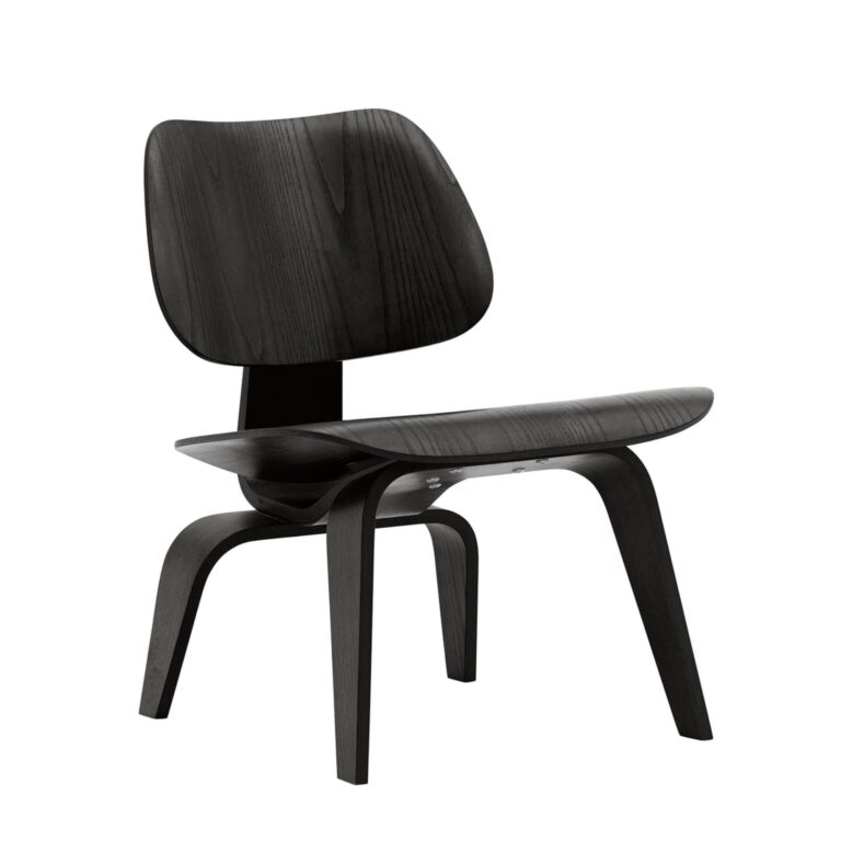 Plywood Group LCW Lænestol Sort Ask