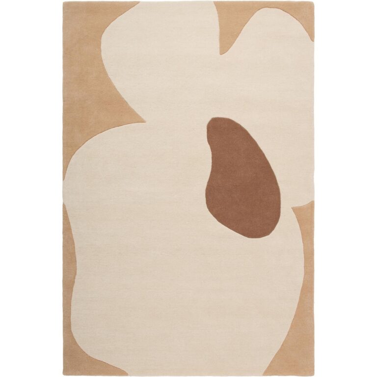Poppy Gulvtæppe 250x350 cm Beige