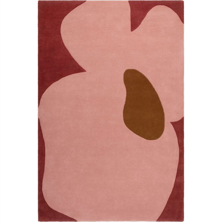 Poppy Gulvtæppe 300x400 cm Rød