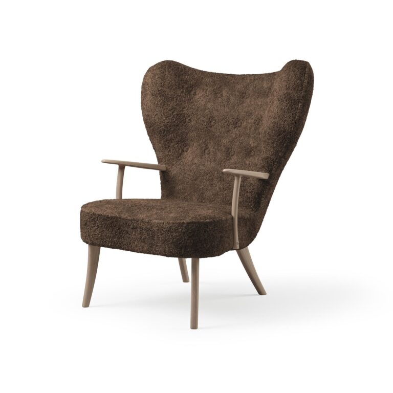 Pragh Lænestol Sheepskin Drake/Hvidoileret Eg