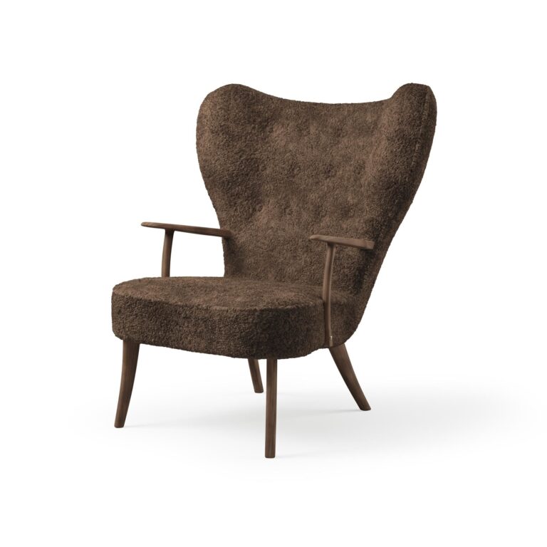 Pragh Lænestol Sheepskin Drake/Røget Oileret Eg