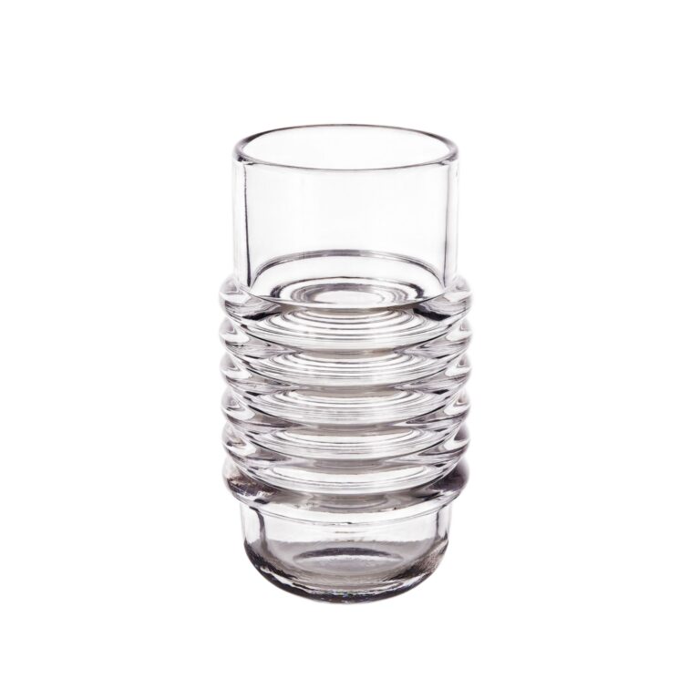 Press Vase Large Clear