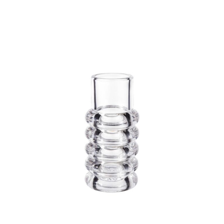 Press Vase Stem Klar
