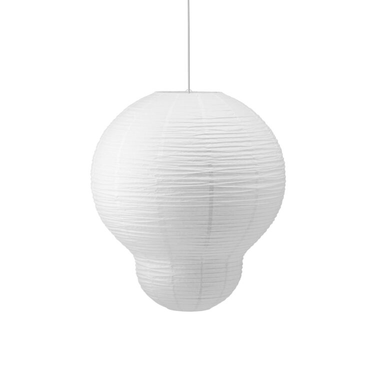 Puff Bulb Skærm Hvid