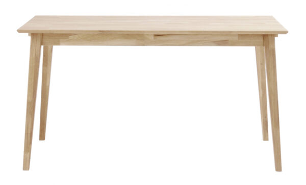 ROWICO Filippa spisebord - hvidpigmenteret eg m. udtræk (140x90)