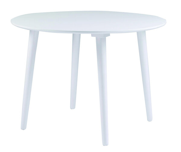 ROWICO Lotta spisebord - hvid, rund (Ø106)