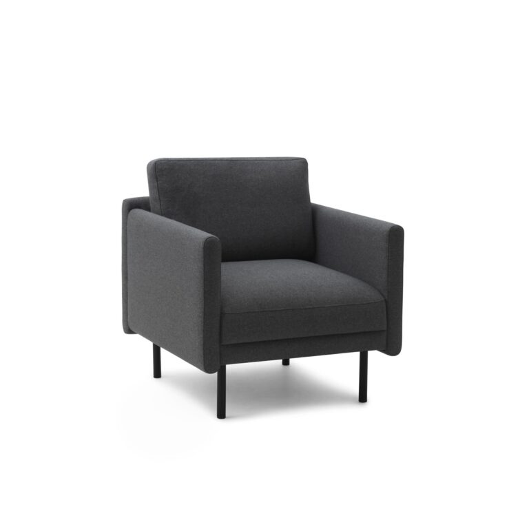 Rar Lænestol Re-Born Dark Grey