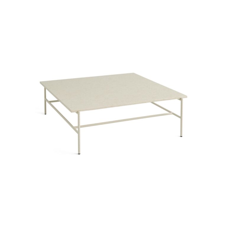 Rebar Sofabord Stor Beige Marmor