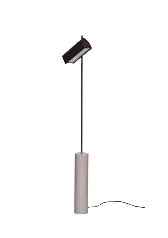 Reflector gulvlampe, brun