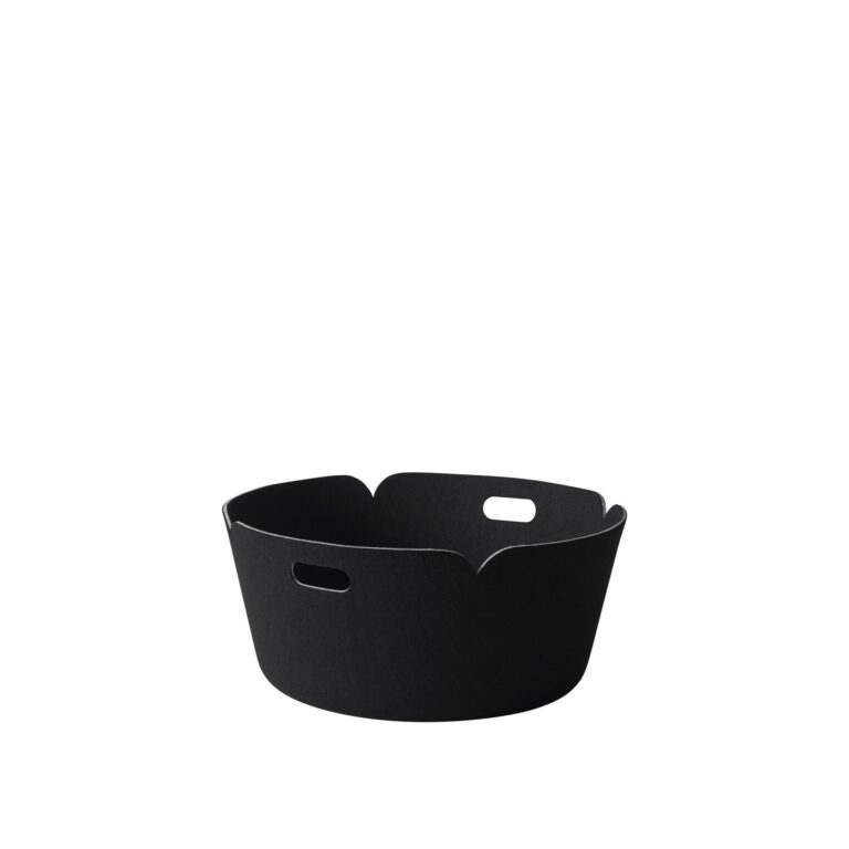 Restore Rund Kurv Ø52 Sort