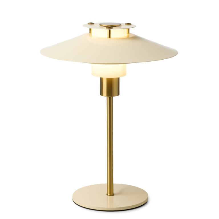 Rivoli bordlampe Cream