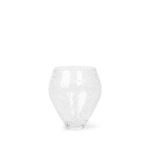 Ro Collection Crushed Glass Vase Medium Klar