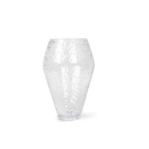 Ro Collection Crushed Glass Vase Stor Klar