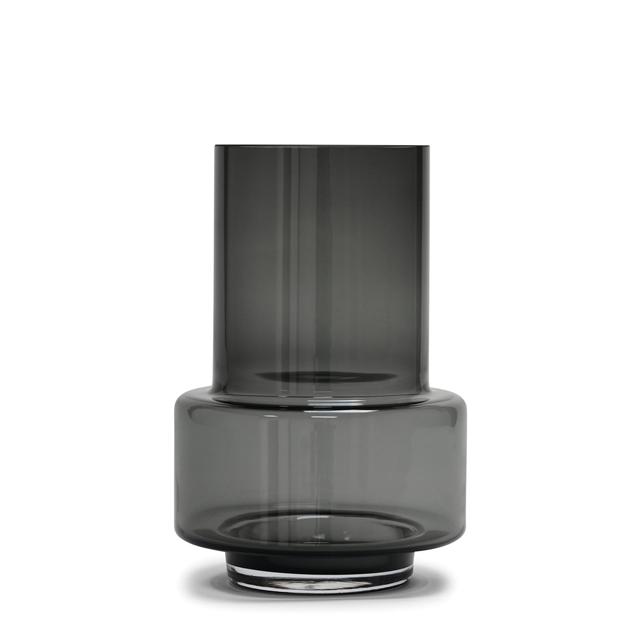 Ro Collection Hurricane No. 26 Vase/Lysestage Røget Grå