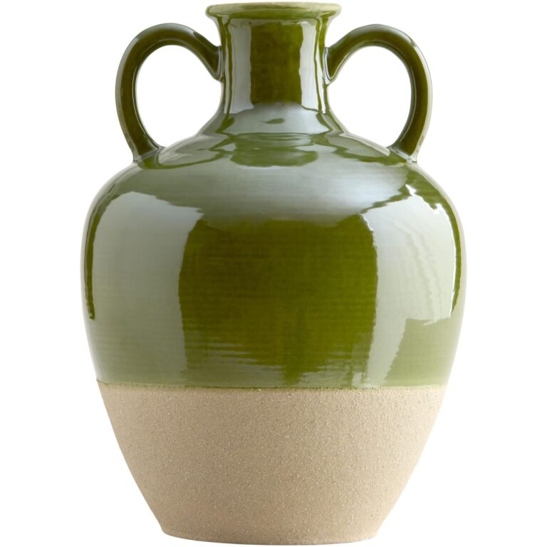 Rosalba Vase 33 Grøn/Creme