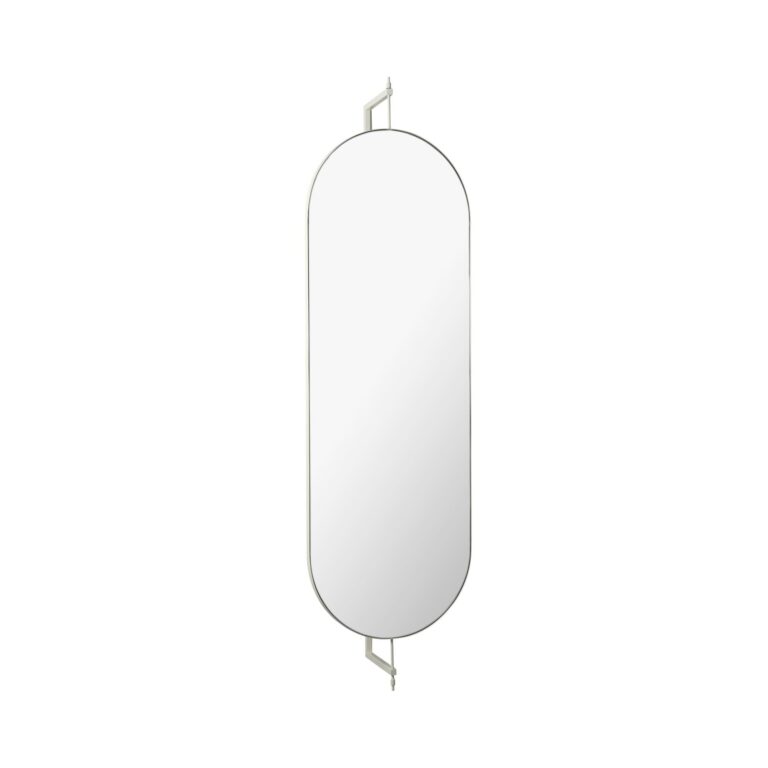 Rotating Full Size Spejl Beige