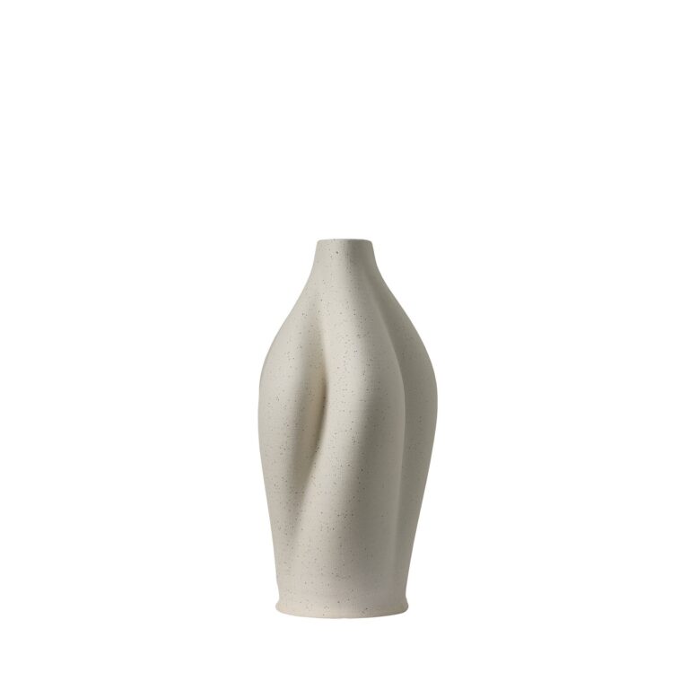 SALTARE Vase Ø17 Creme