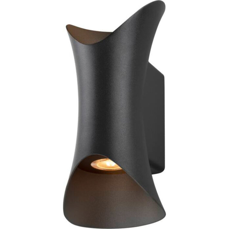 SLV modela væglampe, sort