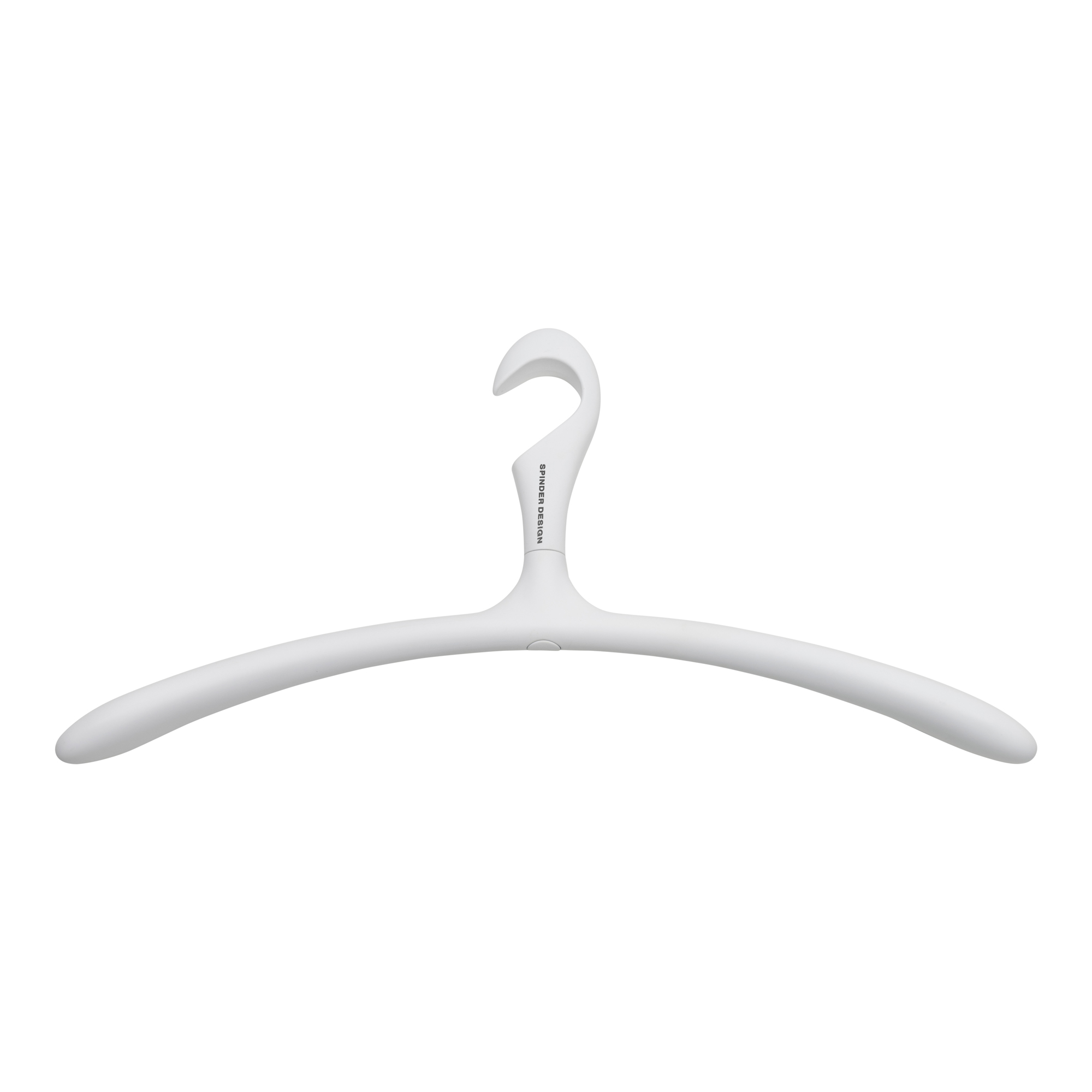 SPINDER DESIGN Arx bøjle, justerbar, anti-slip - hvid gummibelægning (5 stk.)