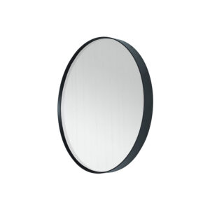 SPINDER DESIGN Donna vægspejl - spejlglas og sort stål (Ø60)