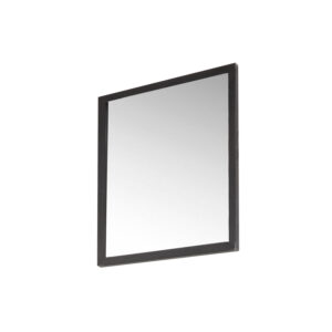 SPINDER DESIGN rektangulær Senza Blacksmith vægspejl - spejlglas og stål (55x40)
