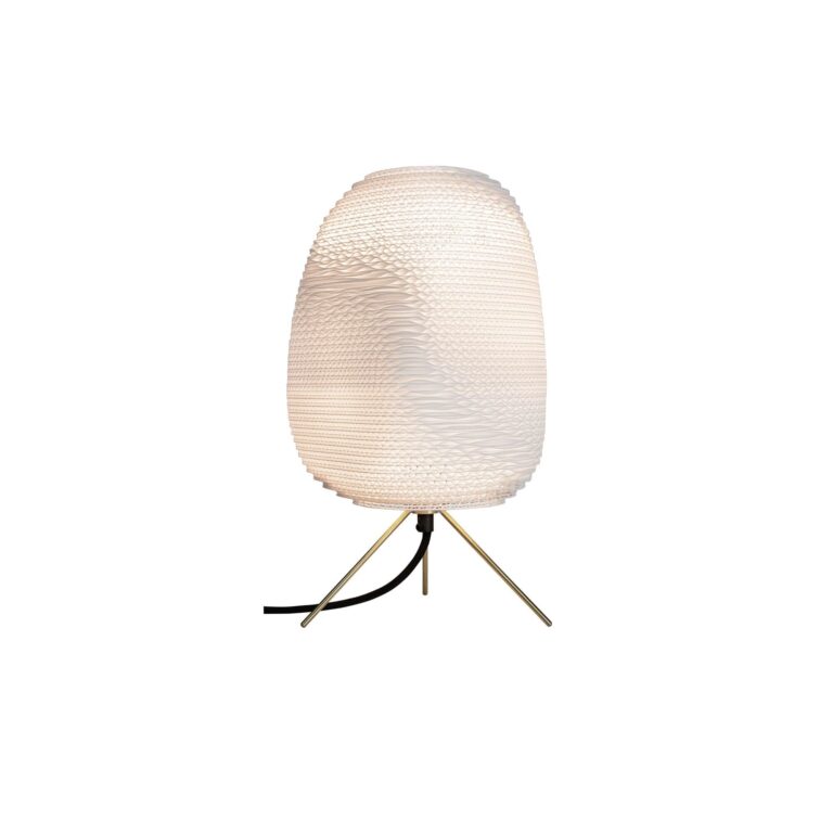Scraplight Ebey Bordlampe Hvid