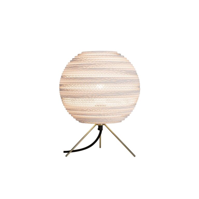 Scraplight Moon Bordlampe Hvid