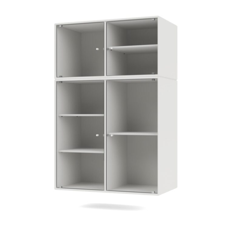 Selection RIPPLE III Vitrineskab 01-White