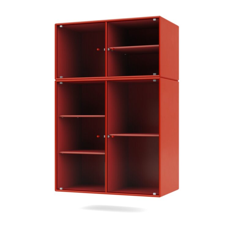 Selection RIPPLE III Vitrineskab 145-Rosehip