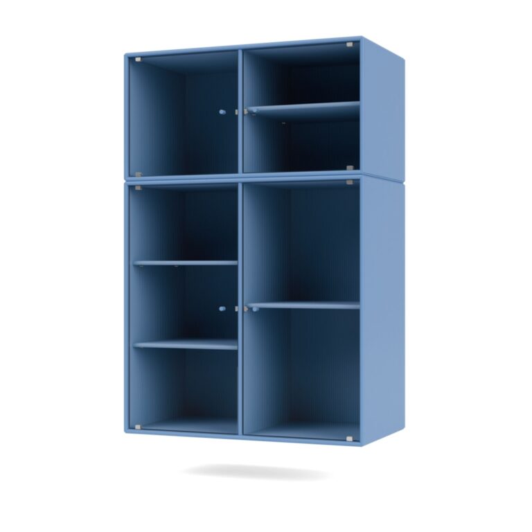 Selection RIPPLE III Vitrineskab 154-Azure