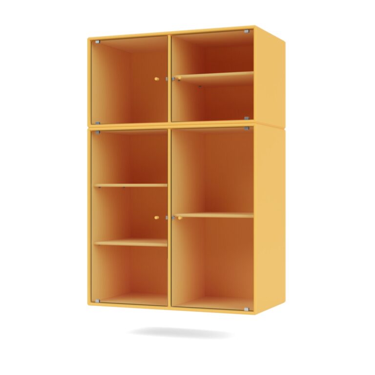Selection RIPPLE III Vitrineskab 166-Acacia