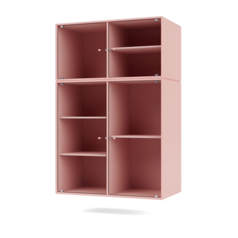 Selection RIPPLE III Vitrineskab 167-Ruby