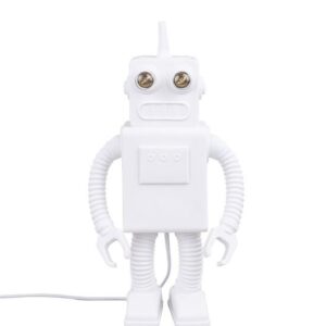 Seletti Robot Bordlampe Hvid