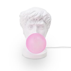 Seletti Wonder Bordlampe Hvid/ Lyserød