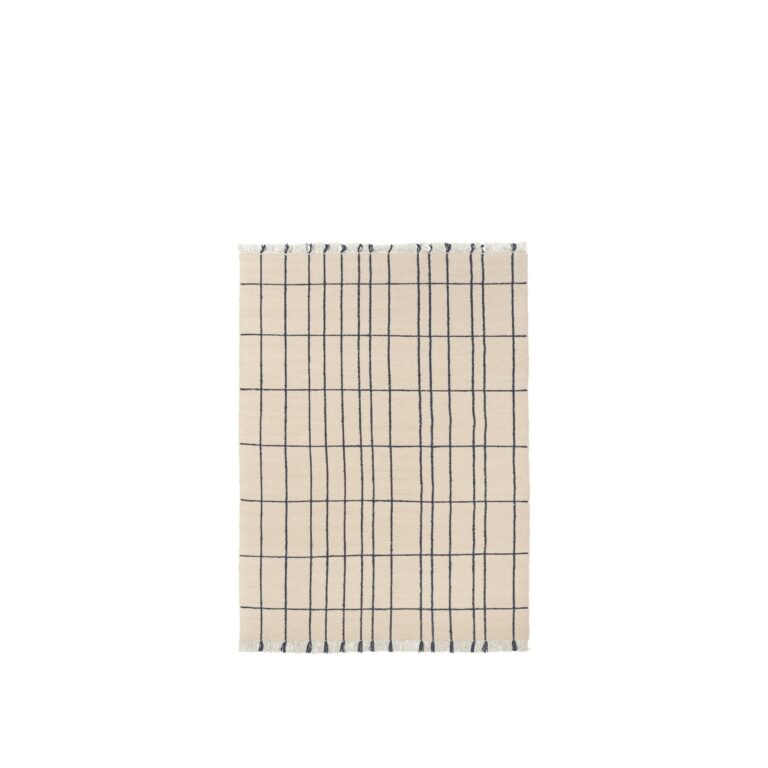 Sen Gulvtæppe 140x200 Parchment/Indigo