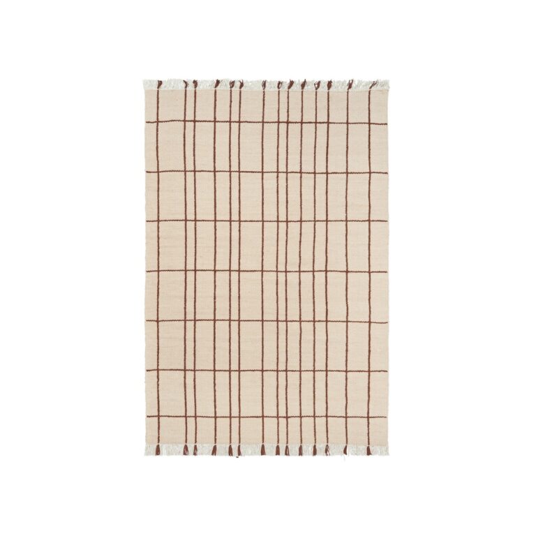 Sen Gulvtæppe 170x240 Parchment/Kastanje