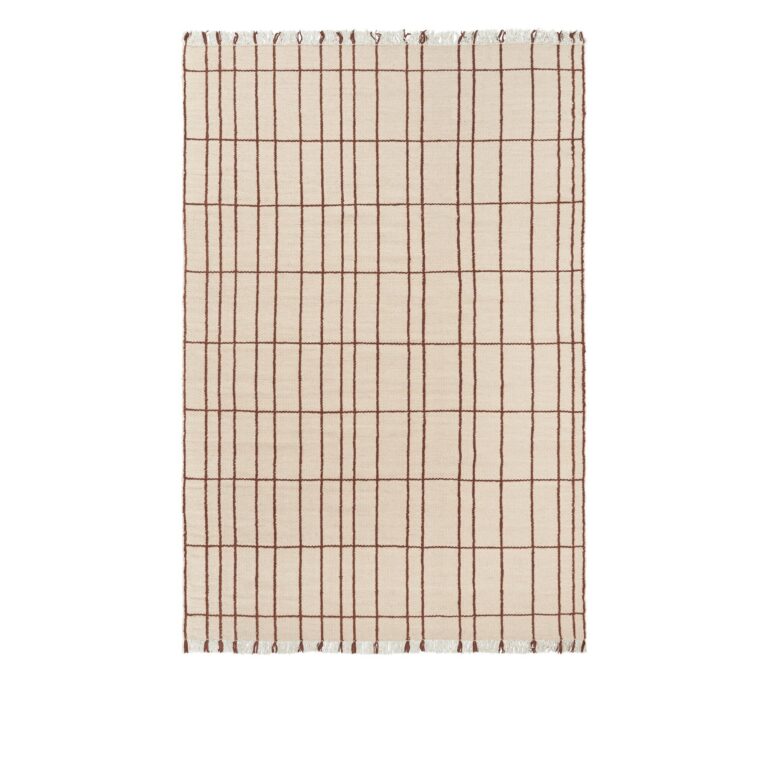 Sen Gulvtæppe 200x300 Parchment/Kastanje