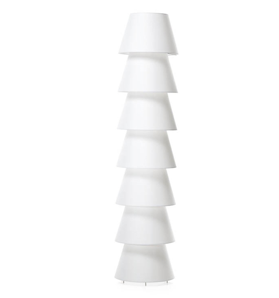 Set Up Shades 7 gulvlampe, hvid