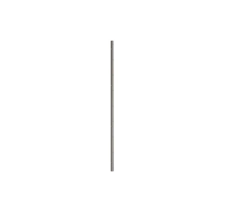 Shelf Library Rail Til Reol H108,4 Rustfri Stål