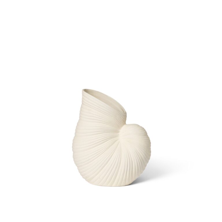 Shell Vase Off-White