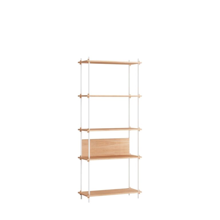 Shelving Classic Reol Høj Eg/Hvid