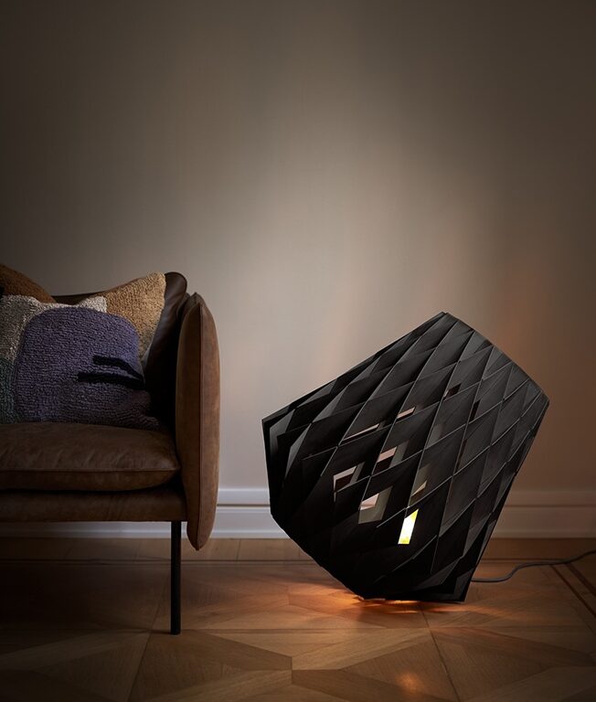 Signature 64 gulvlampe, sort