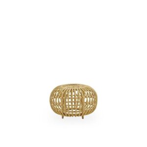 Sika-Design Ottoman Exterior Lille Aluminium/Natur